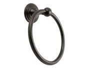 6 in. Solid Bar Classic Towel Ring 98C Series Satin Nickel