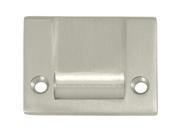 2.13 in. x 1.63 in. Roller Catch T Strike Set of 10 Satin Nickel