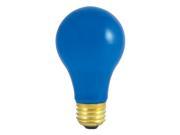 Standard Ceramic Light Bulbs w Blue Shade 24 Bulbs 40w