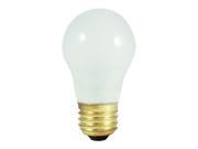 Low Voltage Frost A15 Light Bulbs 12 Bulbs