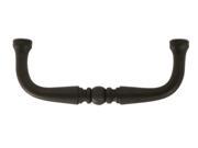 3 in. Solid Brass Traditional Wire Pull Set of 10 Oil Rubbed Bronze
