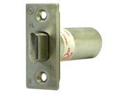 3.75 in. Grade 2 Passage Privacy Latch in Brushed Chrome Finish