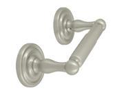 Solid Brass Double Post Toilet Paper Holder R Series Chrome