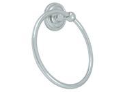 Solid Brass Towel Ring R Series Chrome