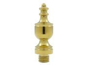 Urn Tip Standard Solid Brass Finial in PVD Set of 10