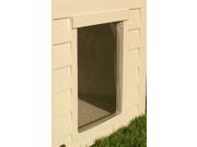 See Through Flap Door for PVC Shell Dog Houses Extra Large
