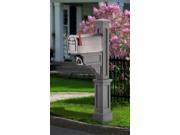 Dover Mailbox Post in Granite Finish