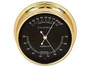 Comfortminder Hygrometer Brass Black