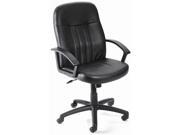 Mid Back Ergonomic Desk Chair In Black w Arms Lumbar Support Adjustable Height
