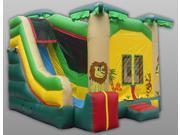 Four in One Inflatable Jungle Combo