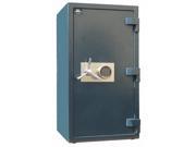 40 Inch High Security Safe with Two Shelves in Silver Finish