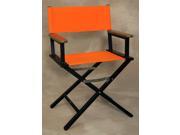 Folding Aluminum Director s Chair in Orange