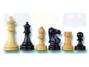 French Style Staunton Chess Set in Natural Maple Rosewood Finishes