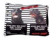 Rectangular Mutt Shot Dog Bed Extra Large