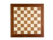 Traditional Chess Checker Board in Sycamore Walnut Finishes