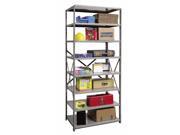 87 in. High 8 Tier Medium Duty Open Utility Shelving in Gray 48 in. W x 18 in. D x 87 in. H