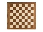 Master Checkers Chess Board in Maple Walnut Finishes