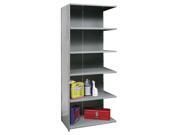 87 in. High 6-Tier Extra Heavy-Duty Closed Utility Shelf - Adder (48 in. W x 24 in. D x 87 in. H) 87 in. High 6-Tier Extra Heavy-Duty Closed Utility Shelf - Adder (48 in. W x 24 in. D x 87 in. H)