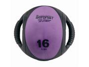 Dual Grip Power Med Ball in Black and Purple