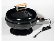 Travel Lock and Go Portable Electric Grill in Black