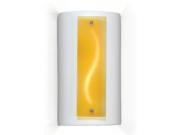 Jewel Amber Current Ceramic Wall Sconce Amber Current