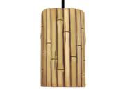 Nature Bamboo Ceramic Pendant