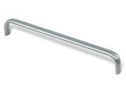 Stainless Steel Pull in Fine Brushed Stainless Steel Set of 10 192 mm.