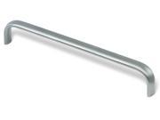 Stainless Steel Pull 448 mm. CC in Fine Brushed Stainless Steel