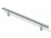 Stainless Steel Pull in Fine Brushed Stainless Steel Set of 10 384 mm.
