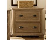 Coventry Lateral File Cabinet Weathered Driftwood Dover White