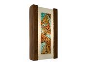 Refusion Abstract Design Ceramic Wall Sconce