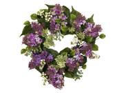 20 in. Hanel Lilac Wreath