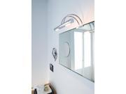 Imago 35 x 17 Beveled Bathroom Mirror w Round Magnifying Mirror