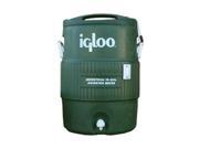 Tennis Court 10 Gallon Igloo Cooler in Green