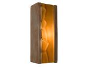 Refusion Sleek Vertical Lines Ceramic Wall Sconce