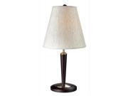 1 Light Portable Wooden Table Lamp