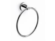 Duemila Towel Ring Polished Chrome