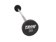 Solid Urethane 12 Sided Straight 20 110 lbs. Barbell Set