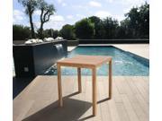 Eden Teak Square Bar Table