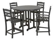 5 Pc Eco friendly Counter Dining Set