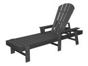 South Beach Chaise in Slate Gray