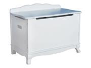Kids Toy Box in Classic White