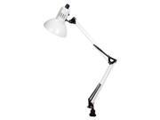 Lite Source Clamp On Swing Arm Lamp White LS 105WHT