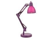 Lite Source Desk Lamp Purple LS 22110PURP