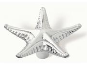 Ocean Line Rivet Starfish Knob 67 mm. Set of 10 Bright Chrome