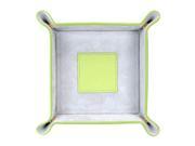 Catchall in Key Lime Green Nappa Leather with Suede Interior