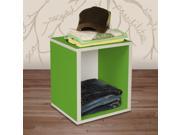 Eco Friendly Storage Cube Plus in Green