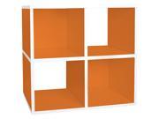 Storage Quad Cube in Orange