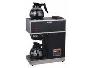 12 Cup Pourover Commercial Coffee Brewer in Black