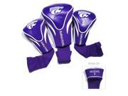 Kansas State University 3 Pack Contour Headcovers